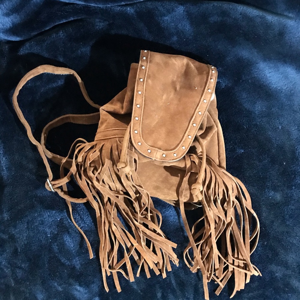 Fringe backpack.